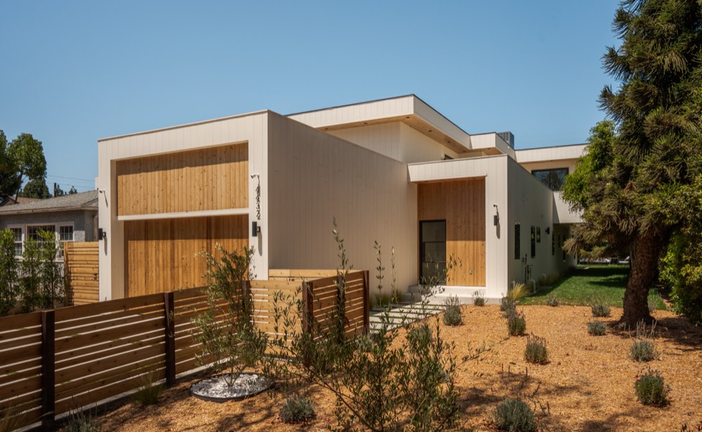 The Berryman Residence — front elevation from the street