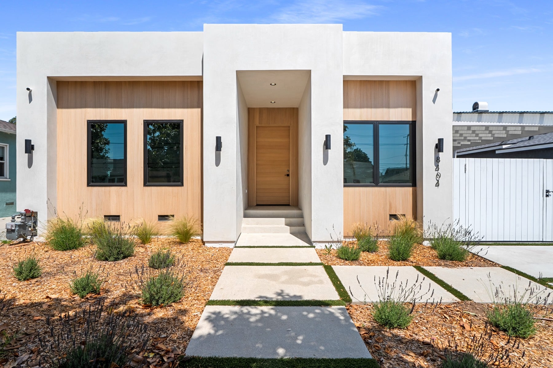 The Gonzaga Residence — front elevation in Loyola Village, Westchester