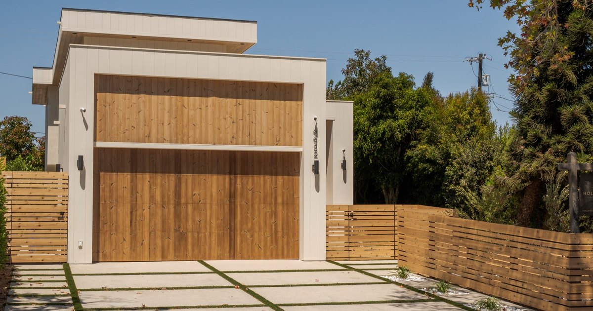 The Berryman Residence — street elevation in Culver City