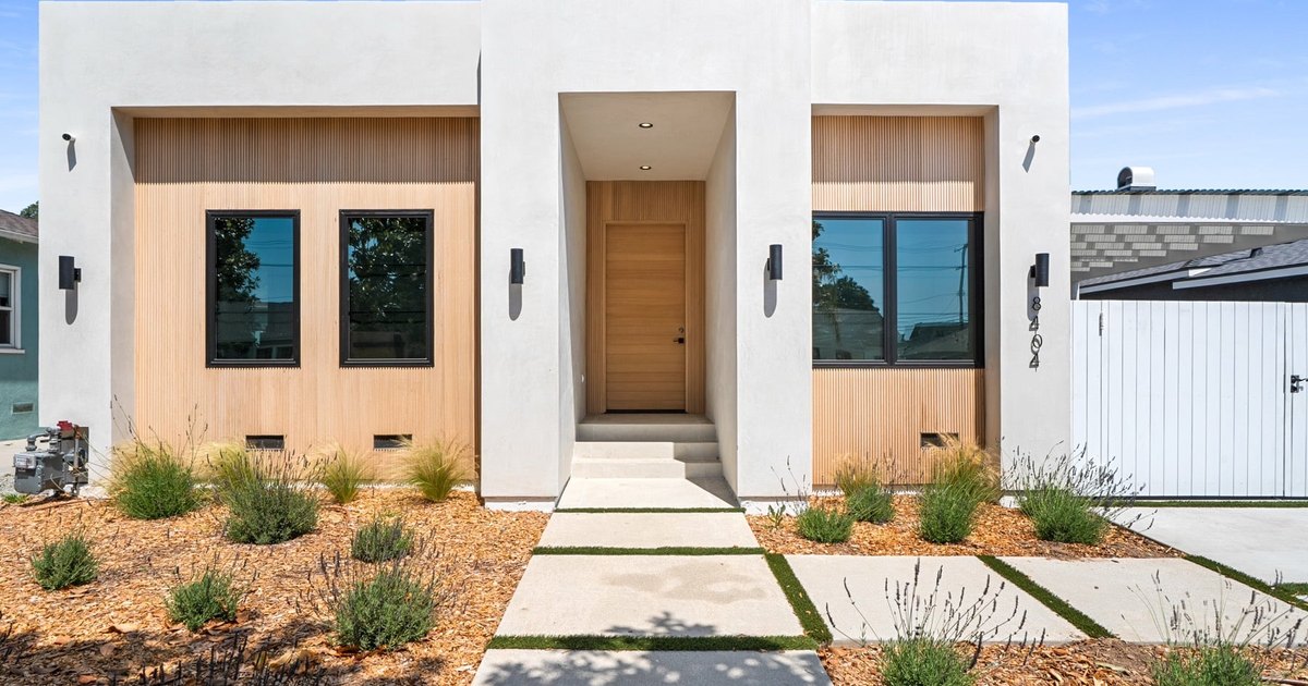 The Gonzaga Residence — front elevation in Loyola Village, Westchester